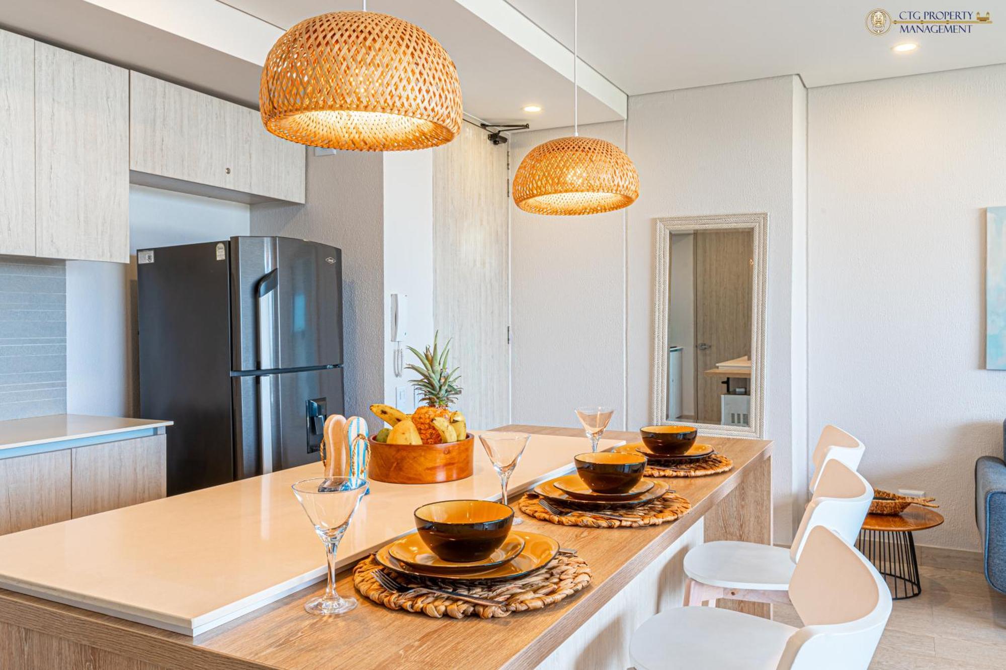 Martinique Cartagena - Apartamentos A Corta Caminata De Playa Azul Exteriér fotografie