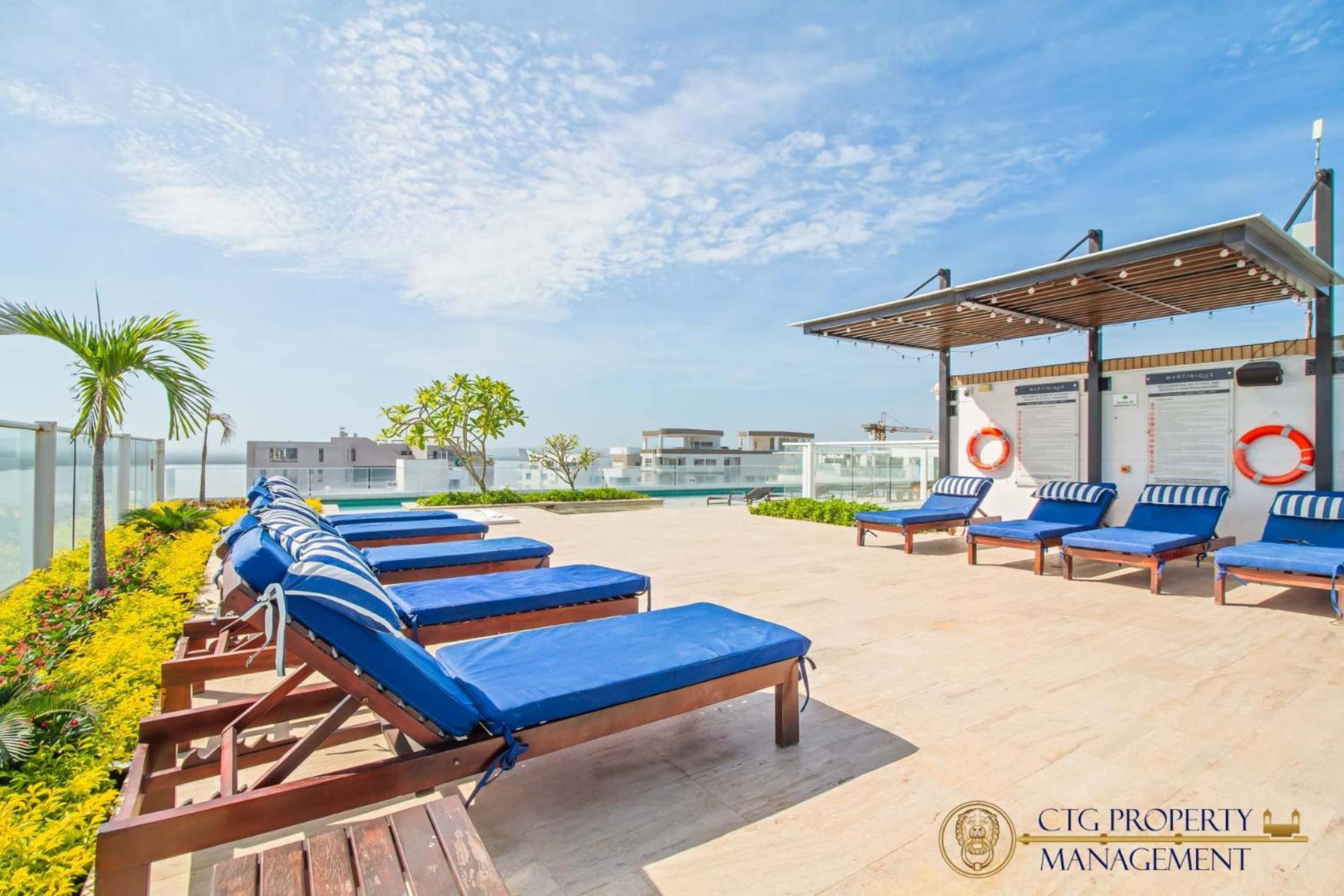 Martinique Cartagena - Apartamentos A Corta Caminata De Playa Azul Exteriér fotografie